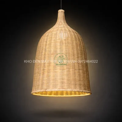 Đèn mây thả trần hình chuông