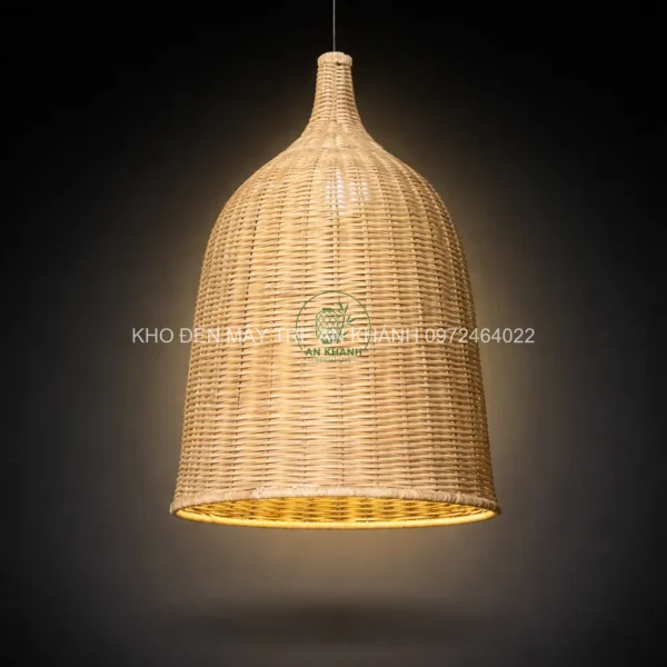 Đèn mây thả trần hình chuông