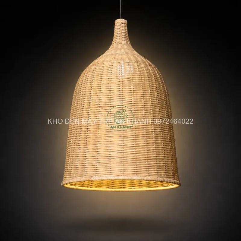 Đèn mây thả trần hình chuông