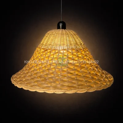 Đèn mây thả trần hình nón mã M68